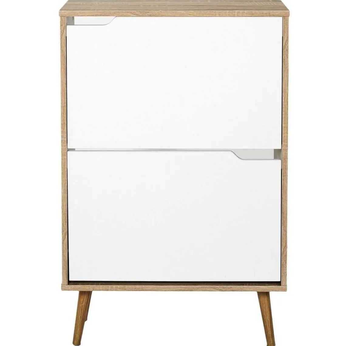 3S. x Home Meuble A Chaussures 2 Portes en Bois Discount