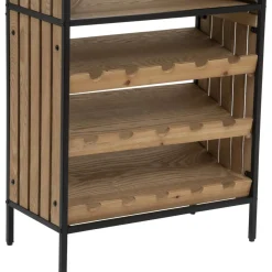 3S. x Home Meuble Bar Bouteille BAKOS Clearance