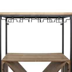 3S. x Home Meuble Bar Bouteille BAKOS Clearance