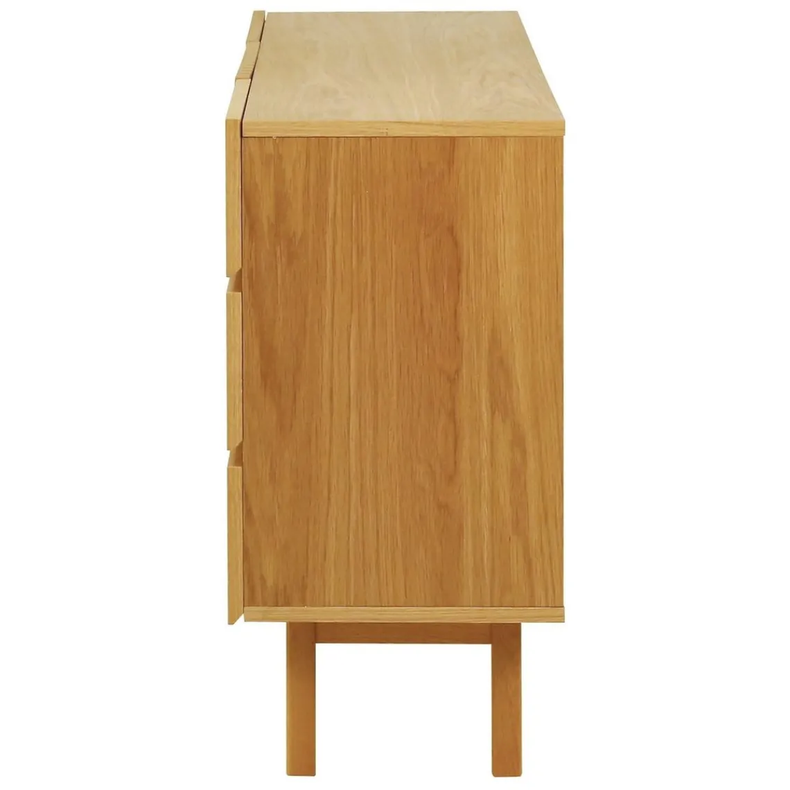 Zago Meuble bas 2 portes 3 tiroirs naturel Beige Online