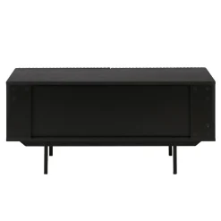 Zago Meuble bas 2 portes Noir New