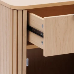 3S. x Home Meuble bas de salle de bain 1 porte Beige New