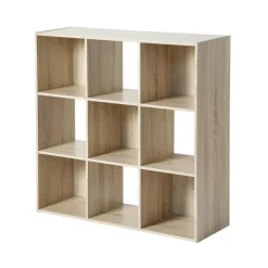 Calicosy Meuble de rangement à 9 cases Beige Online