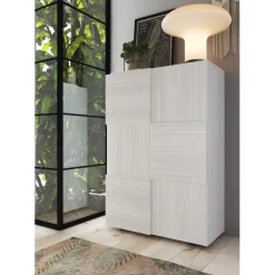 3S. x Home Meuble de rangement 2 portes multifonctionnel Clearance