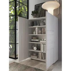 3S. x Home Meuble de rangement 2 portes multifonctionnel Clearance