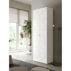 3S. x Home Meuble de rangement 2 portes 3 étagères Sale