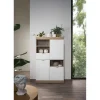 3S. x Home Meuble de rangement 3 portes et 1 portes Blanc New