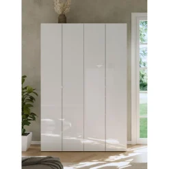 3S. x Home Meuble de rangement 4 portes 5 étagères reglable Hot