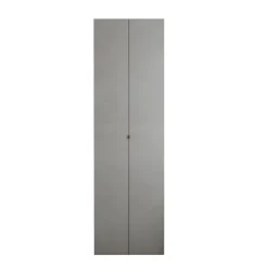 3S. x Home Meuble de rangement 2 portes 10 étagères reglable Blanc Discount