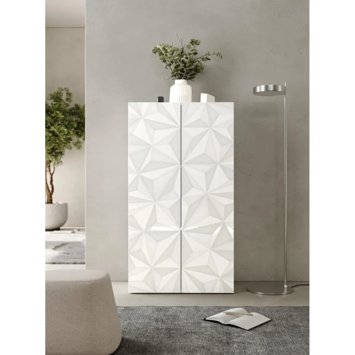 3S. x Home Meuble de rangement 2 portes 2 étagères Online