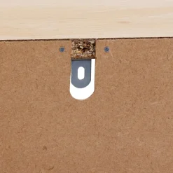 3S. x Home Meuble de salle de bain Abana 1 porte bois clair