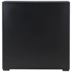 Zago Meuble haut 4 portes chêne naturel et laqué anthracite Beige Outlet
