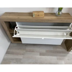 3S. x Home Meuble porte chassures 2 portes battantes suspendu Sale