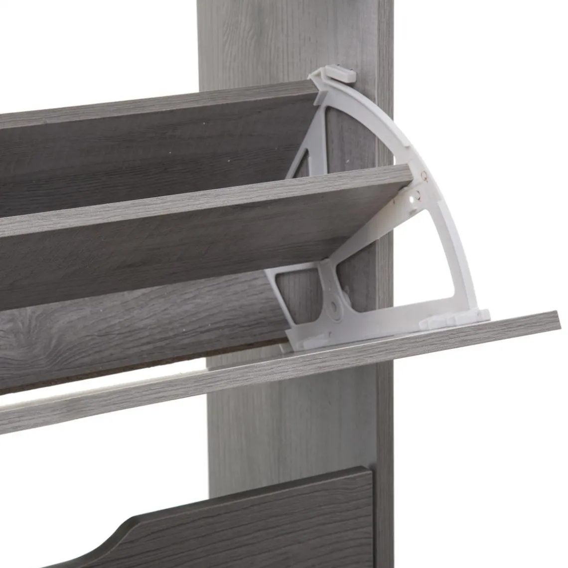 3S. x Home Meuble range-chaussures 3 tiroirs effet chêne gris Clearance