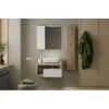 3S. x Home Meuble salle de bain Ancona suspendu coloris 78 cm Sale