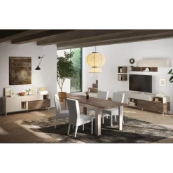 3S. x Home Meuble TV 180 cm Panneaux de particules Outlet