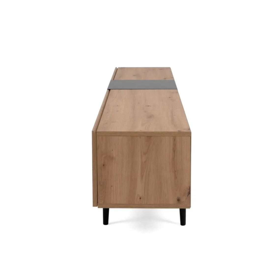 Calicosy Meuble TV 3 Portes 2 Niches Nola Hot