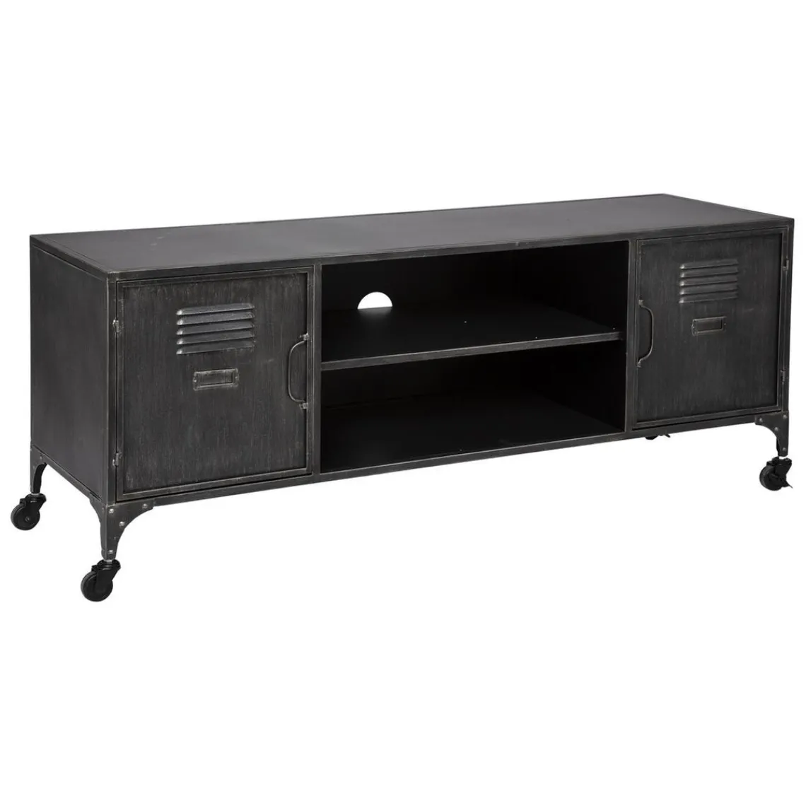 3S. x Home Meuble TV 2 Portes Sevin Sale