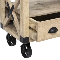 3S. x Home Meuble TV 1 Tiroir SILAS Hot