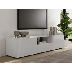3S. x Home Meuble TV en Panneau de particules New