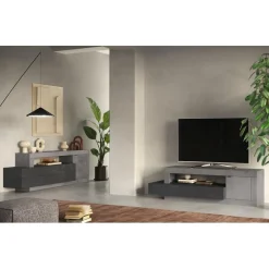 3S. x Home Meuble TV FREEDOM 1 porte 1 tiroir Hot