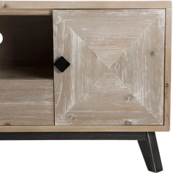 Macabane Meuble Tv MANDY Scandi 2 Portes 1 Tiroir 1 Niche Online