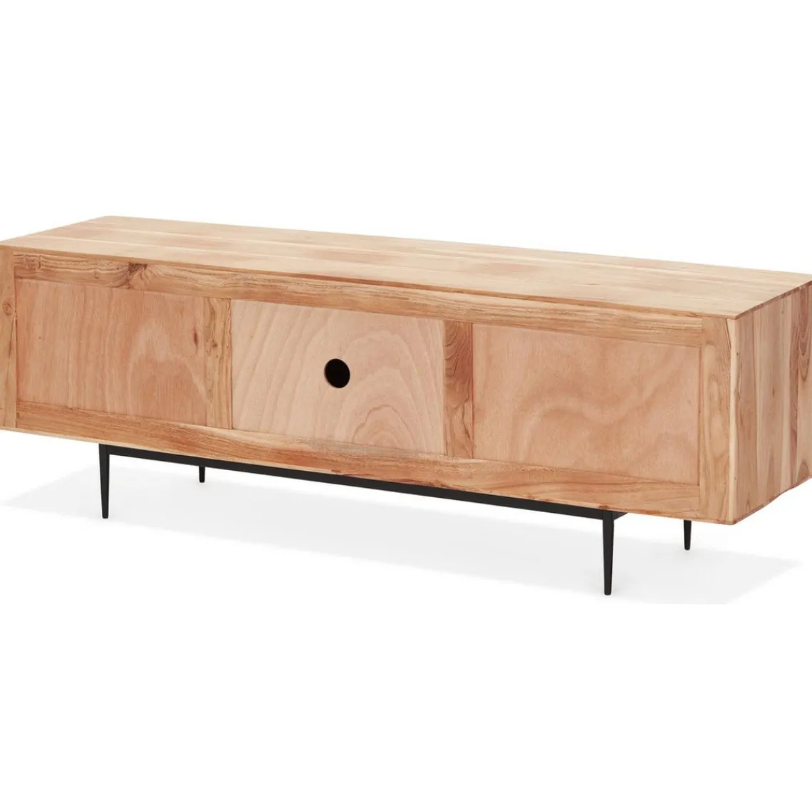 ALTEREGO Meuble TV Naturel BRUNO Discount