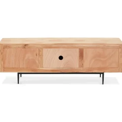 ALTEREGO Meuble TV Naturel BRUNO Discount