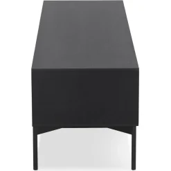 ALTEREGO Meuble TV Noir ACONIT New