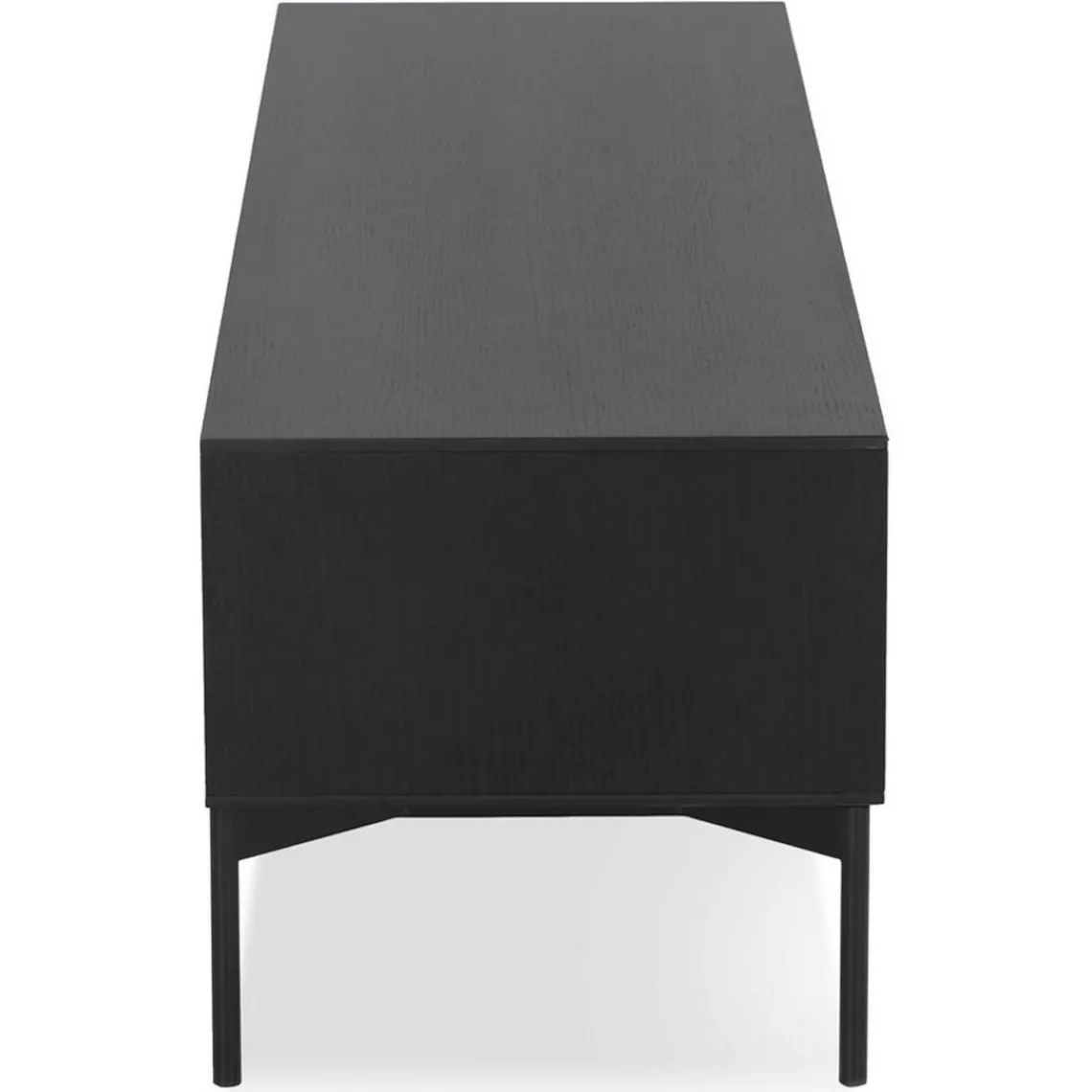 ALTEREGO Meuble TV Noir ACONIT New