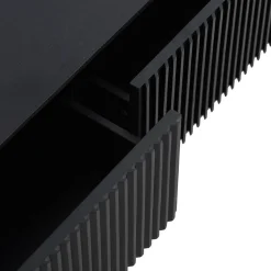 ALTEREGO Meuble TV Noir ACONIT New