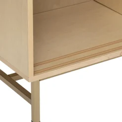 3S. x Home Meuble TV RAYO 1 Porte Beige Best