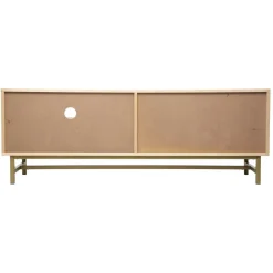 3S. x Home Meuble TV RAYO 1 Porte Beige Best