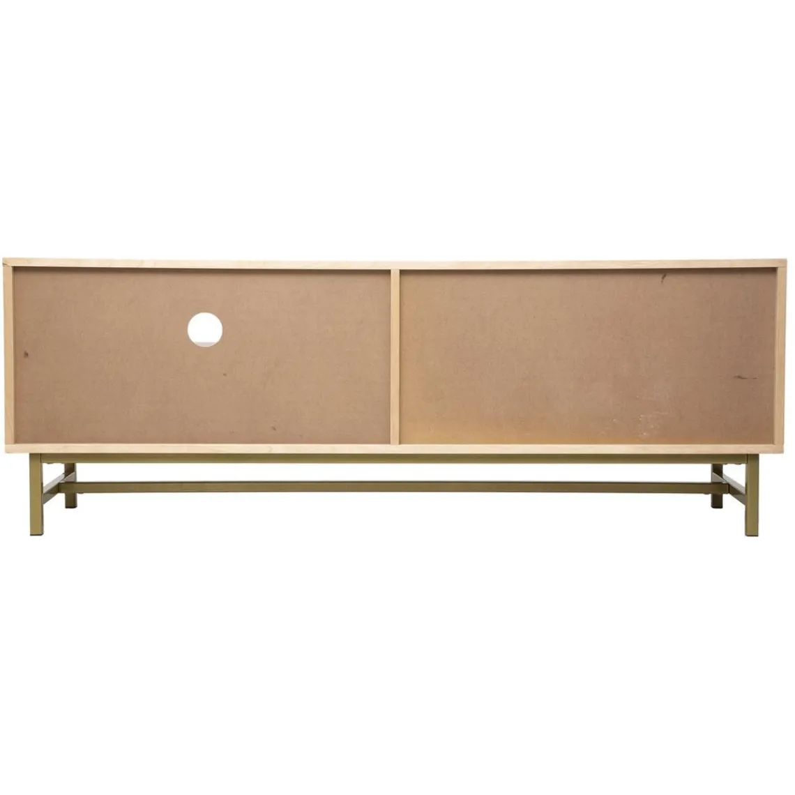 3S. x Home Meuble TV RAYO 1 Porte Beige Best