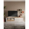 3S. x Home Meuble TV SAVONA Blanc New