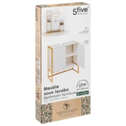 3S. x Home Meuble vasque 2 portes Best