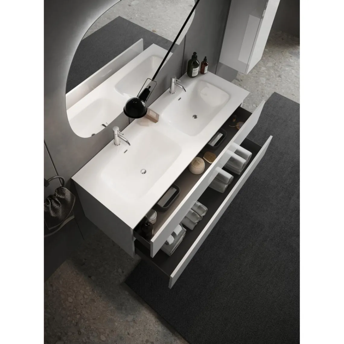 3S. x Home Miroir avec système led retroeclairé L92 cm Outlet