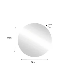 3S. x Home Miroir avec système led retroeclairé D80 cm Clearance