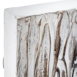 3S. x Home Miroir Bois Relief Sale