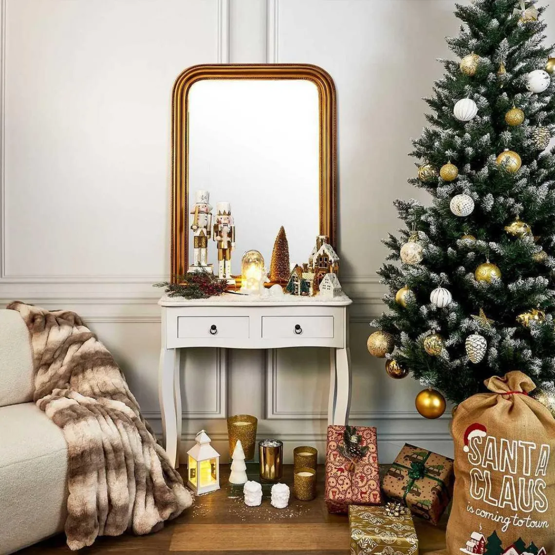 3S. x Home Miroir Deco Moulure en Bois Sale