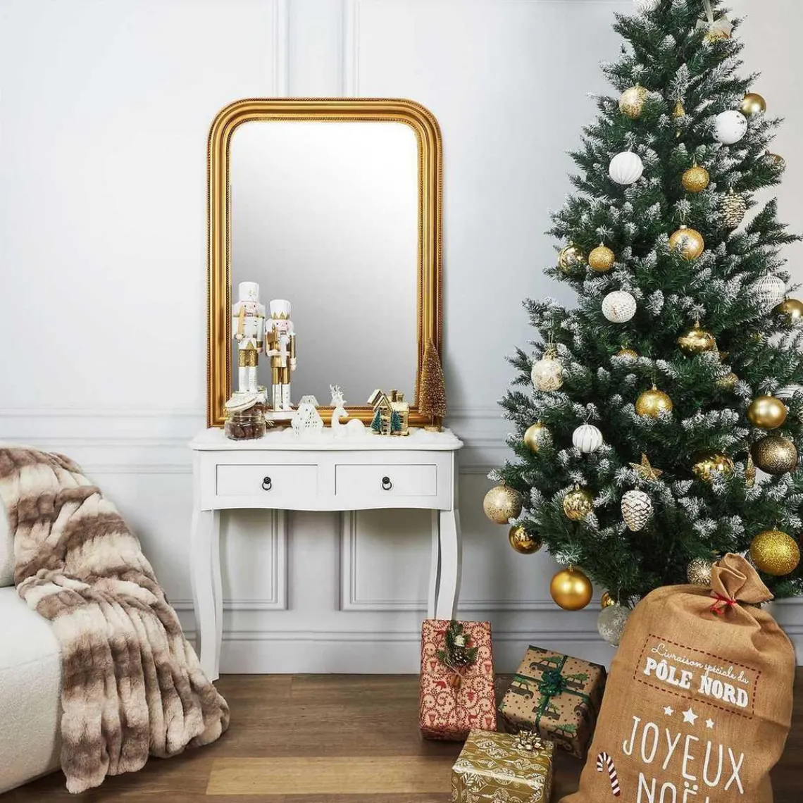 3S. x Home Miroir Deco Moulure en Bois Sale