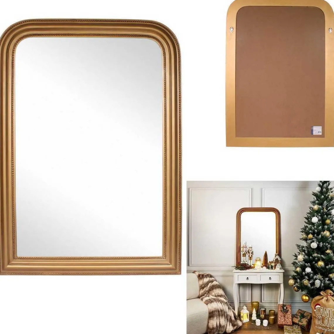 3S. x Home Miroir Deco Moulure en Bois Sale