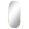 House Nordic Miroir Doré JERSEY Ovale Discount