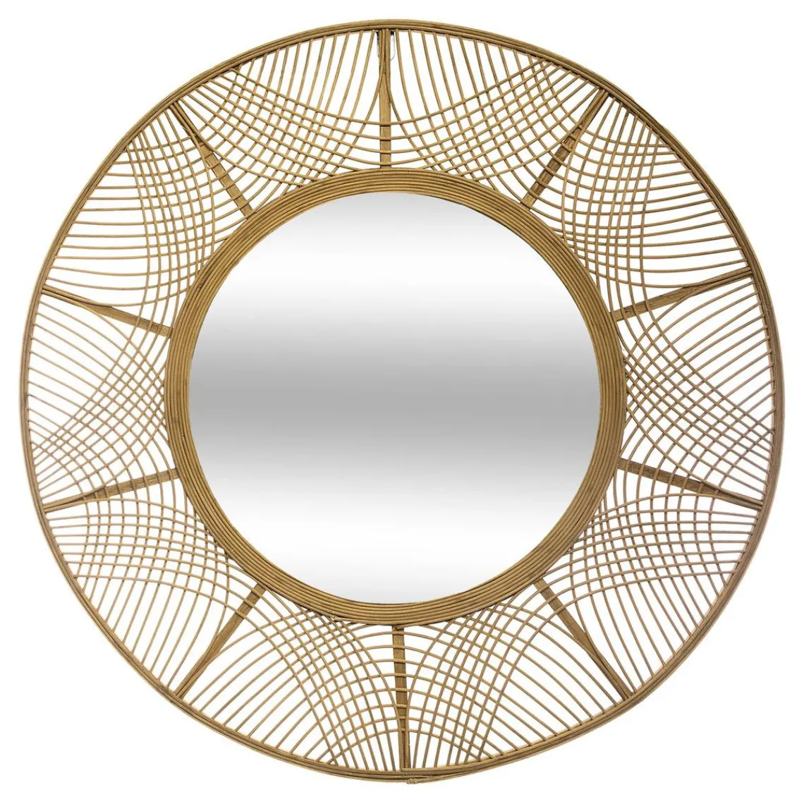 3S. x Home Miroir en Bambou Ina Sale