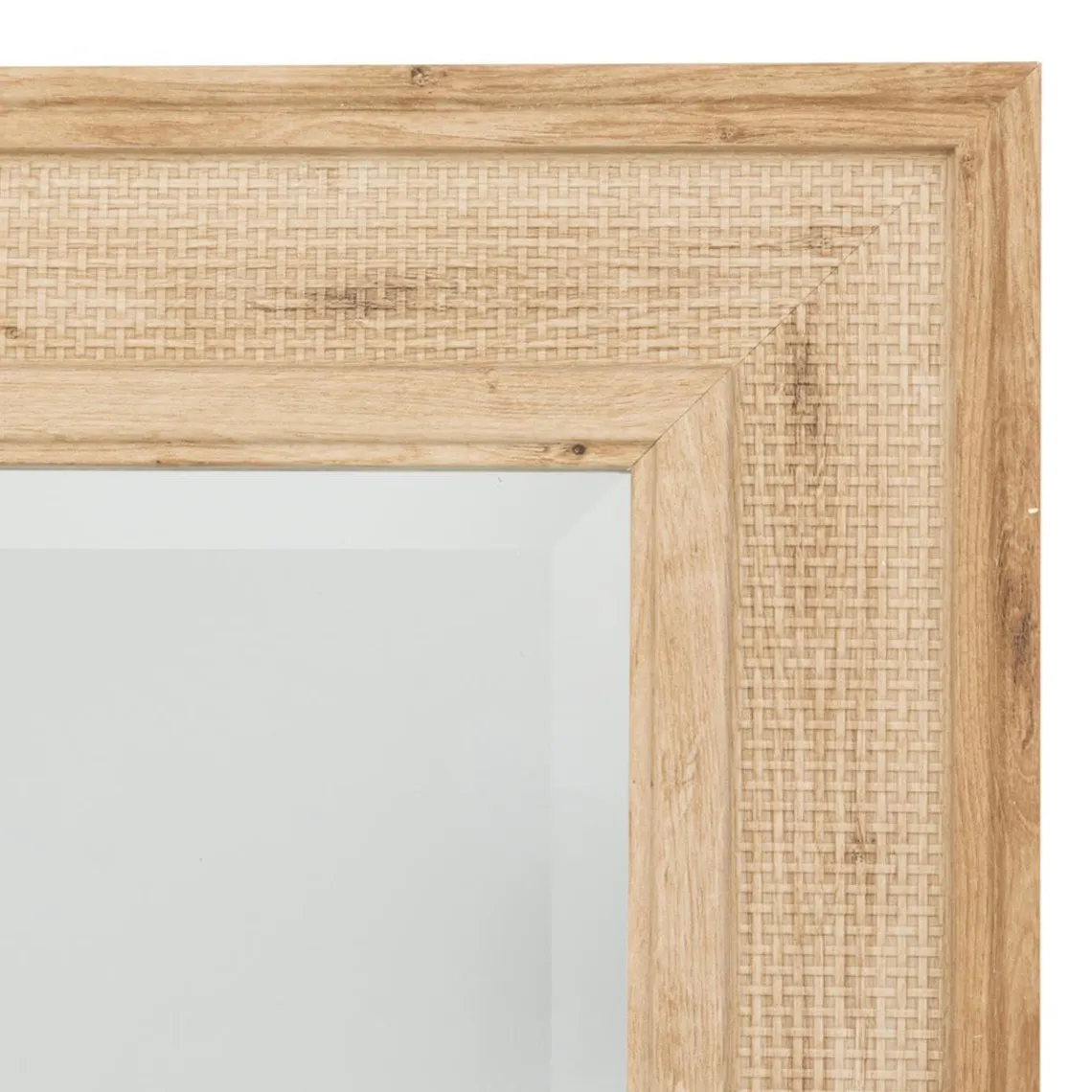 3S. x Home Miroir en cannage Sale