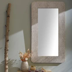 Today Miroir encadrement bois de manguier FACTORY Online