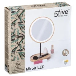 3S. x Home Miroir Led Pied Terre Inconnue Bambou Hot