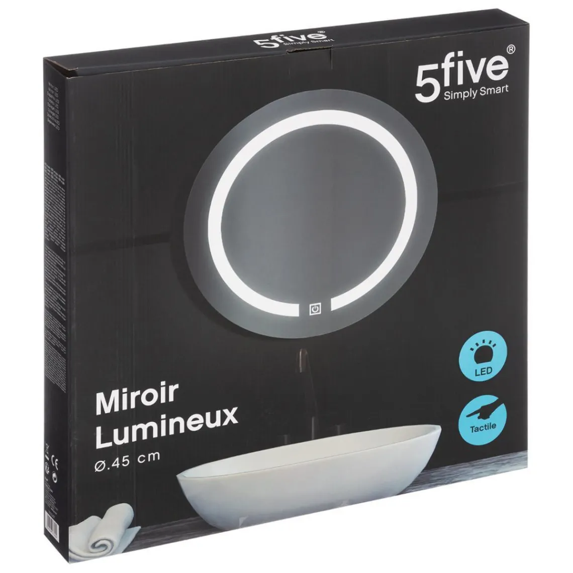 3S. x Home Miroir Led Rond Sale