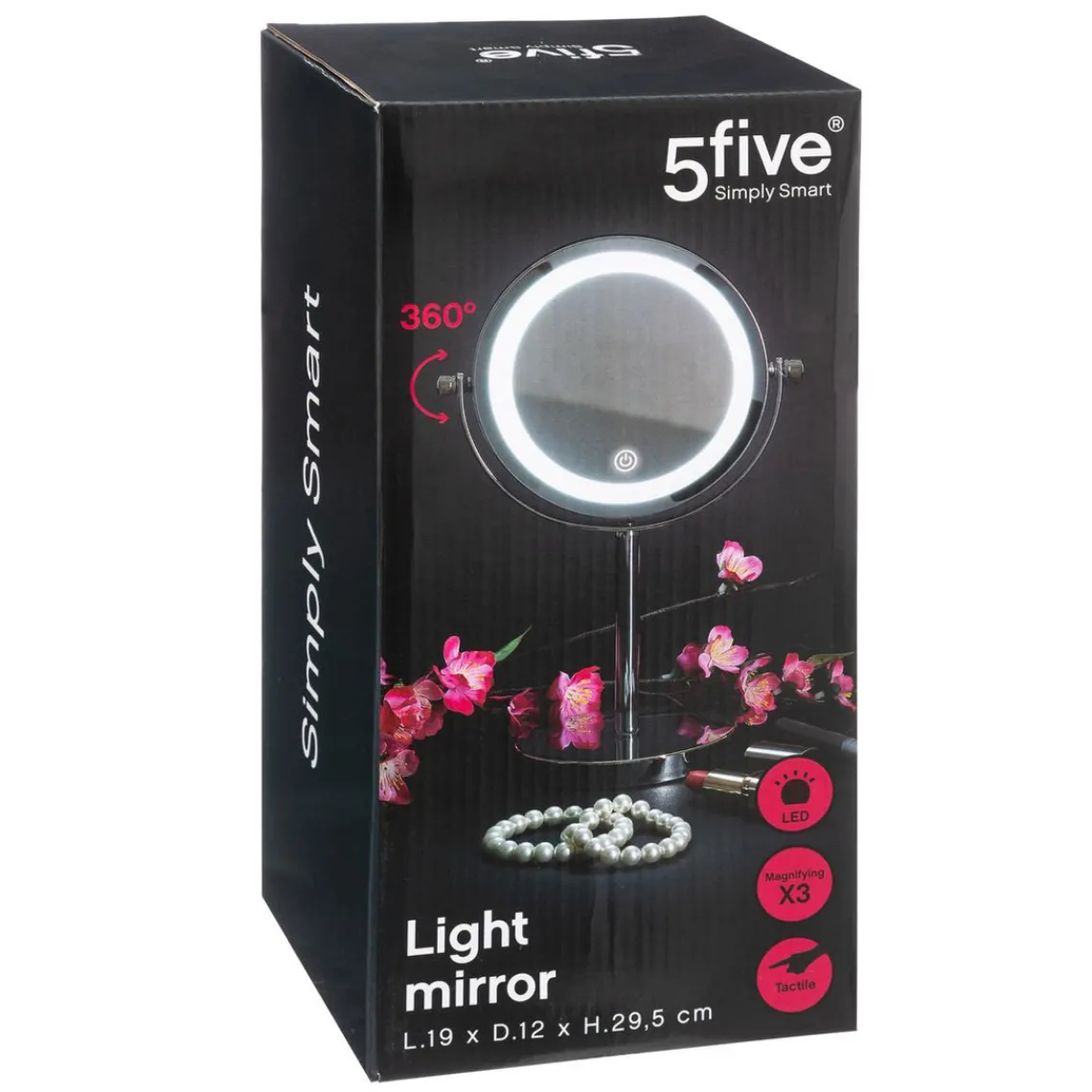 3S. x Home Miroir Led sur Pied Haut Hot