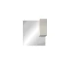 3S. x Home Miroir Led Villarica avec Colonne Integrée laqué brillant blanc Discount